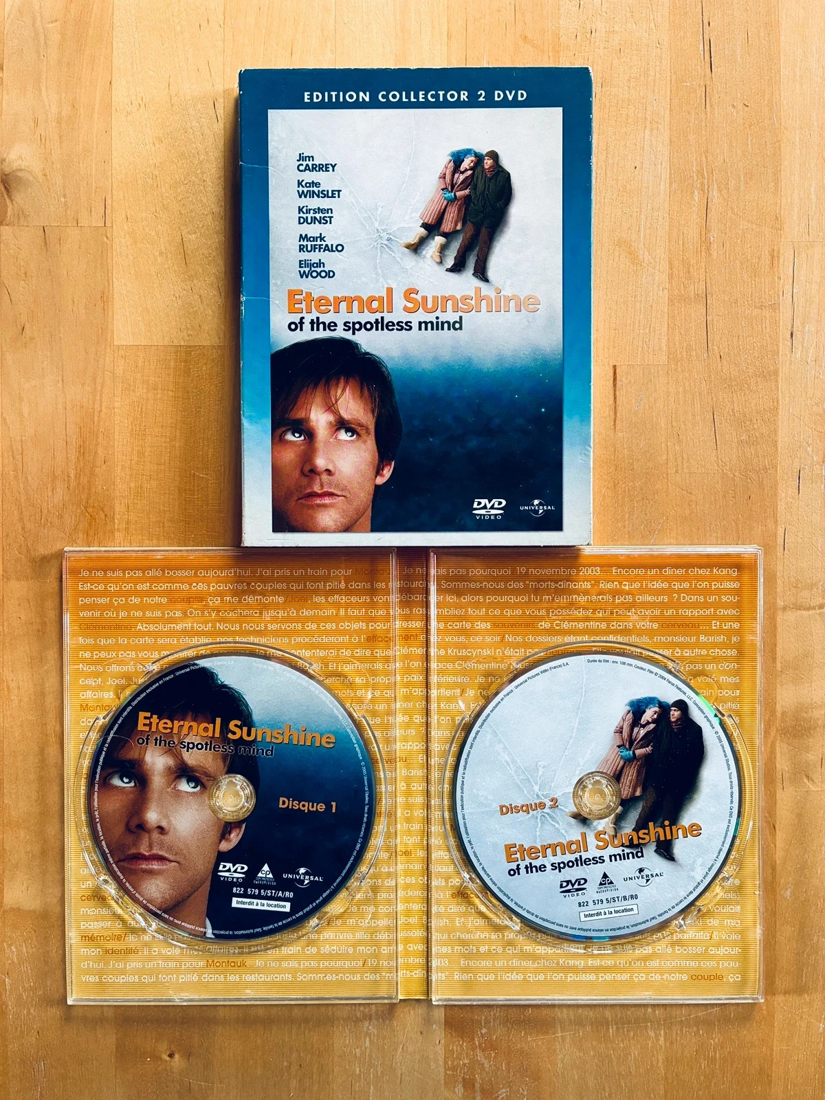 DVD Eternal Sunshine of the Spotless Mind Jim Carrey collector's editie. – photo 3